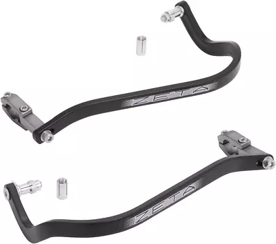 Zeta Drop Down Bend Aluminum Handguards (Pair) For 7/8  Handlebars Black • $84.97