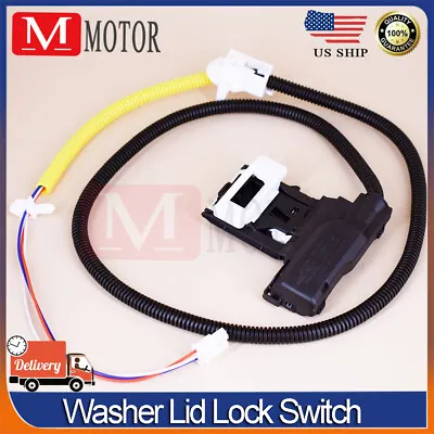 W11307244 W10682535 W10838613 NEW OEM Whirlpool Maytag Washer Lid Lock Switch • $15.95