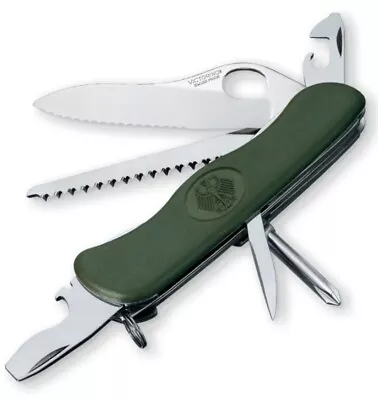 VICTORINOX One Hand Trekker German Military Issue Multi-Tool 0.8461.MW4DE-X1 NEW • $64.95