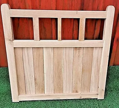 Hardwood Drivewaypedestrian Garden GATE  Solid European Oak Any Size • £230