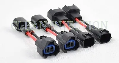 Fits Nissan 300zx 240sx 200zx Silvia Rb25det Sr20 S13 Fuel Injector Connectors • $39.99