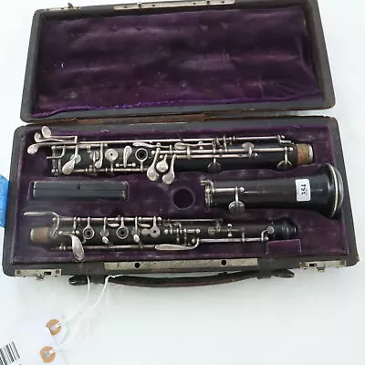 Early Loree Oboe Triebert Systeme 6 Fingering SN C81 HISTORIC COLLECTION • $1649