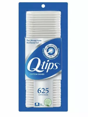 Q-tips Cotton Swabs 625 Pack  • $12.40