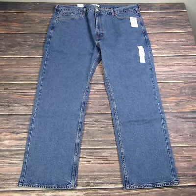 Denizen Levi's NEW NWT Mens 285 Relaxed 42x30 Medium Blue Denim Jeans Straight • $18.99