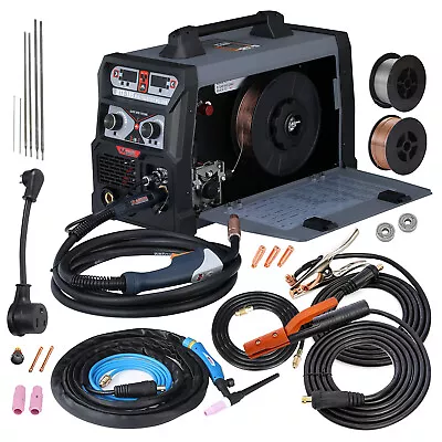 Amico MTS-185 185 Amp 3-IN-1 MIG/TIG/Stick Arc Combo Welder Spool Gun: SPG15180 • $549