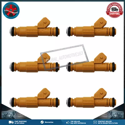 Set Of (6) Fuel Injectors 0280155746 For 1998 Volvo S70 S90 V70 V90 2.4L&2.9L • $30.31