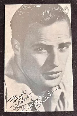 Marlon Brando Facsimile Signed Autograph Arcade Card - The Godfather - Superman • $9.99