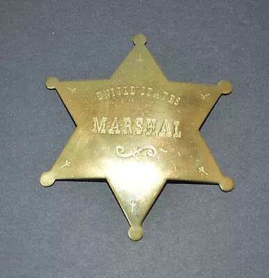 Vintage United States Marshal Badge Souvenirs • $12.99