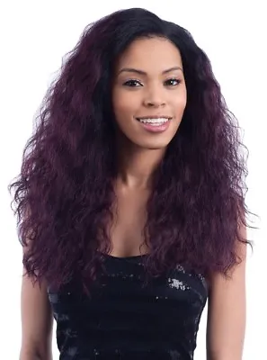 Freetress Equal Synthetic Lace Front Deep Invisible L Part Curly Hair Wig Primi • £39.90