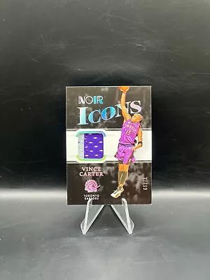 2021-22 Panini Noir Vince Carter #IM-VCA Icons Memorabilia Game Used Patch /99 • $24.99