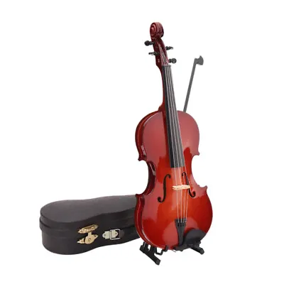 1PC Violin Figurines Miniature Musical Instruments Rhyme Developmental Toys • $12.96