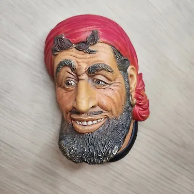 $20 • Buy Vintage Bosson Style Chalkware Pirate Head