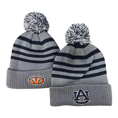 NCAA Auburn Tigers Cuffed Pom Beanie • $26.99