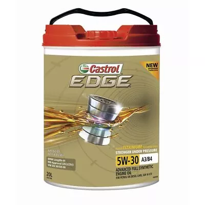 Castrol EDGE 5W-30 A3 B4 Engine Oil 20L 3421198 • $271.11