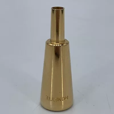 Monette B11 LD S1 Gold Plated Trumpet Mouthpiece Pre-owned(A1) • $275