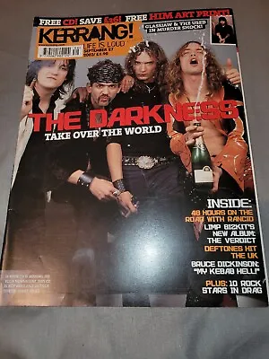 £2 • Buy KERRANG  Magazine The Darkness ...double Cover 