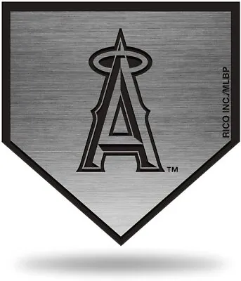 Los Angeles Angels Auto Emblem Decal Premium Solid Metal Antique Nickel... • $16.79