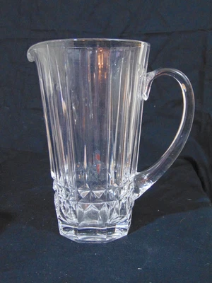 $75 • Buy Val St. Lambert Balmoral Cut Crystal Water Pitcher