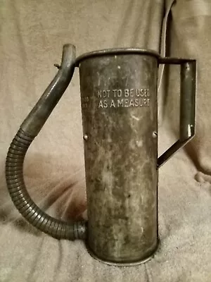 Vintage Canco Quart  Gas Service Station Oil Dispenser Flexible Spout Pour • $26