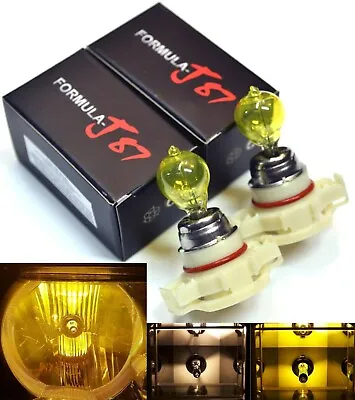 Halogen PSX24W 2504 24W 3000K Yellow Two Bulbs Fog Light Replacement Plug Play • $13.78