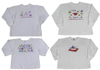 Mulberribush Little Girls 4-6X Long Sleeve T Shirt Tee Top • $6