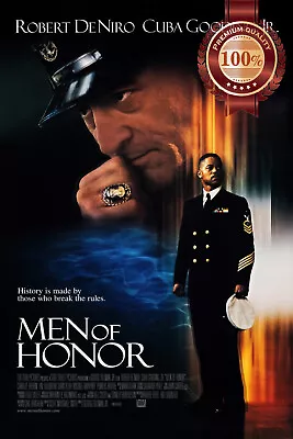 Men Of Honor 2000 Original Cinema Movie Film Art Print Premium Poster • $77.03