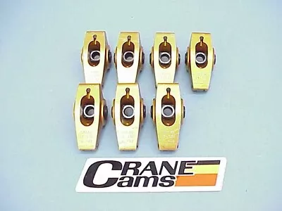 7 Crane 1.55 Gold Aluminum Wide Body Roller Rockers Arms For Big Block Chevy • $75