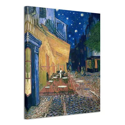 Canvas Print Van Gogh Painting Repro Wall Art Picture Home Decor Cafe Terrace • $49.99
