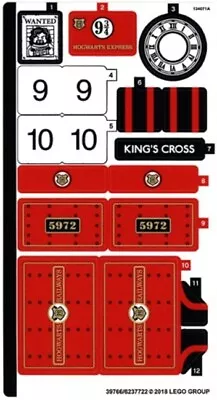 LEGO 75955 - Harry Potter - Hogwarts Express - STICKER SHEET • $58.93