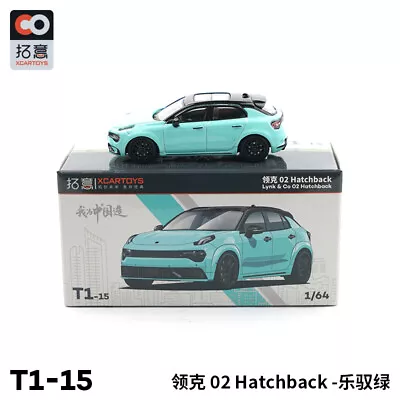 XCarToys 1:64 Lynk & Co 02 HATCHBACK Diecast Model Car • $18.46