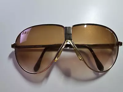 CARRERA SUNGLASSES Folding PORSCHE DESIGN AUSTRIA VTG 80s 90s Aviator • $237.78