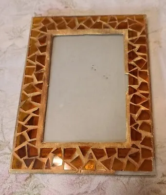 Broken Glass Picture Frame Color Brown 8  L X  6  W • $14.60