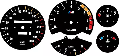 BMW E30 Instrument Cluster Face • $69