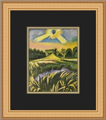 Max Pechstein Landscape With Reeds Custom Framed Print • $75