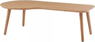 Bamboo Coffee Table Unique Low Table For Sitting On The Floor Accent Living Room • $164.99