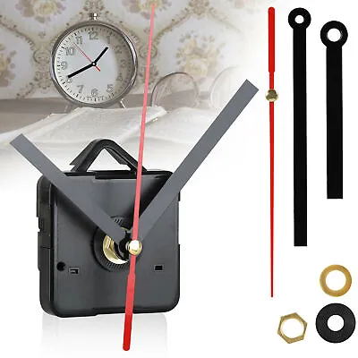 DIY Clock Movement Mechanism Quartz Wall Hands Repair Replacement Tool Parts Kit • $8.89