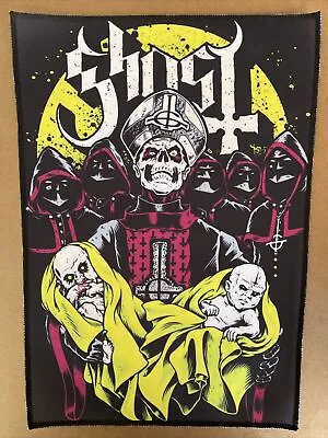 Ghost Metal Rock Band Large Back Patch: New Digital Image 14” Long X 11” Wide • $22.90