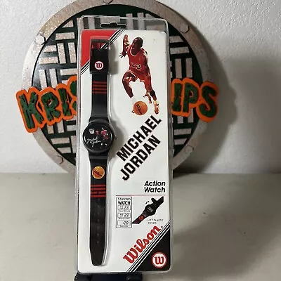 Vintage Michael Jordan Chicago Bulls Wilson Action Watch-NEW-Unopened Undamaged • $39.99