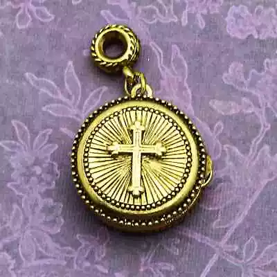 The Vatican Library Collection Round Locket Pendant New Without Tags • $17.10