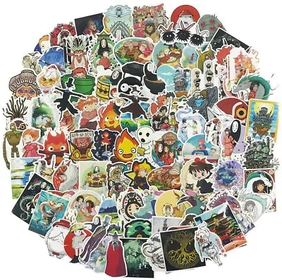 Studio Ghibli Stickers 15pc Hayao Miyazaki Anime Cartoon Laptop Cute Kawaii • $5.99