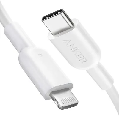 $22.99 • Buy IPhone 12 Charger Cable Anker USB C To MFi Certified Lightning Cable 6ft Long