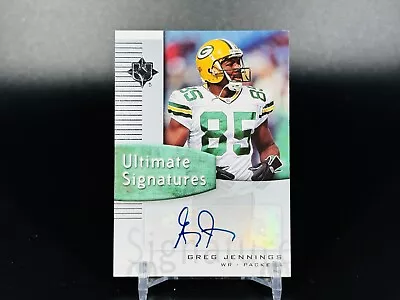 2007 Ultimate Collection Ultimate Signatures Greg Jennings #US-GJ Auto • $12.96