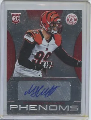 Margus Hunt 2013 Totally Certified Freshman Phenoms Auto 90/99 Rookie RC Bengals • $7.99