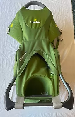 Little Life Adventurer S2 Baby Child Backpack Back Carrier Green - Used Twice! • £64.99