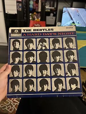 Vinyl Album • THE BEATLES A Hard Day's Night • Parlophone  PMC 1230 • 1964 • £15