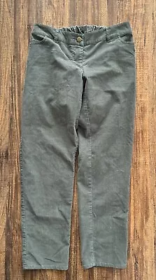 HATCH Maternity Lightweight Corduroy Pants Green Stretch Size 0 Inseam 27” • $45