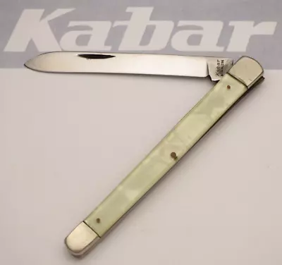 Vintage KABAR STAINLESS 1950’s - 60’s Melon Tester Knife Cracked Ice Handles • $80
