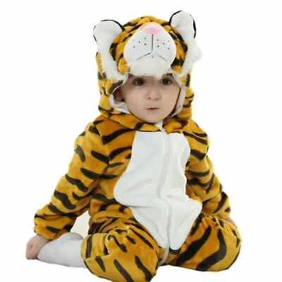 Soft Baby Newborn Toddler Boy Girl Animal Romper Outfit Costume Fancy Dress YZ1 • £15.98