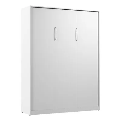 Bestar USA Claremont Engineered Wood Queen Murphy Bed In White • $1097.35