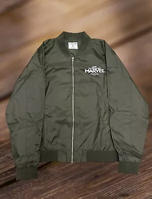 Captain Marvel Green Jacket Marvel Studios March 8 Rare VHTF Promo Size Large • $47.10